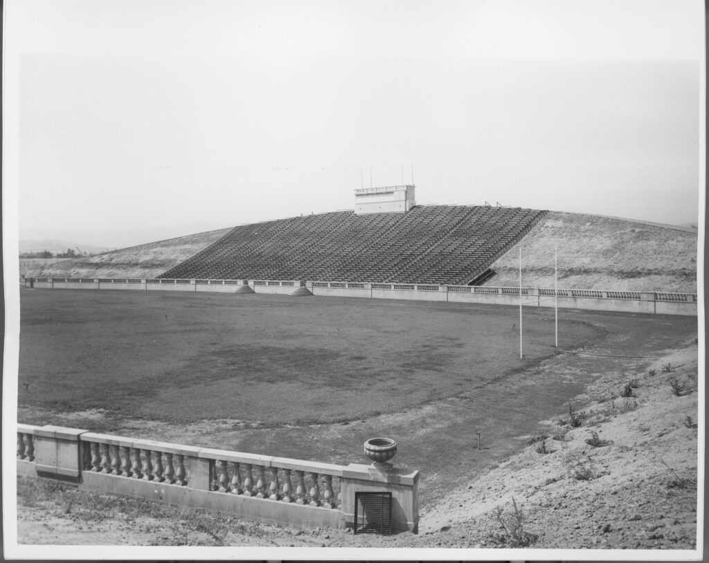 Spartan Stadium in 1933, looking east.