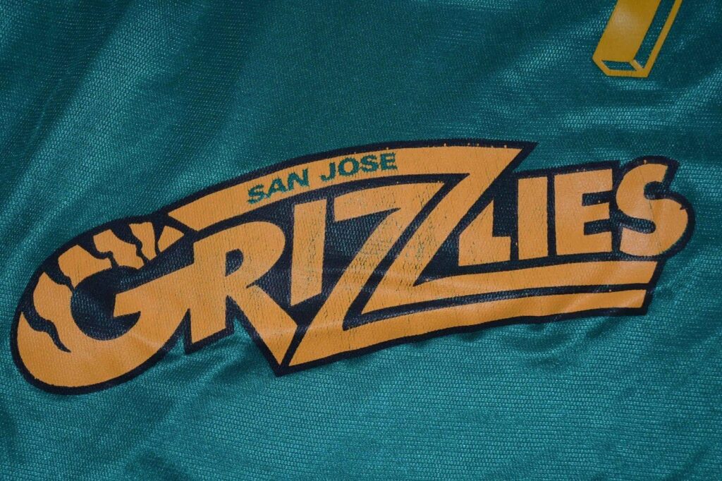 Bruce Broughton San Jose Grizzlies jersey.